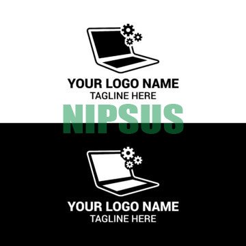 Computer Logo Vector Art, Icons, and Graphics for Free