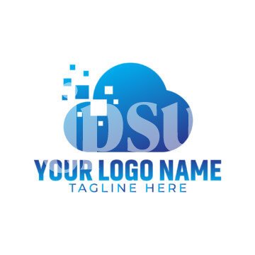 Computer Technology Logo Vector Images