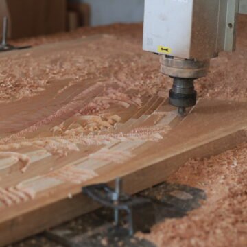 CNC Machine ⚙️ | Creative Wood Design & Precision Carving in Action 🪵✨