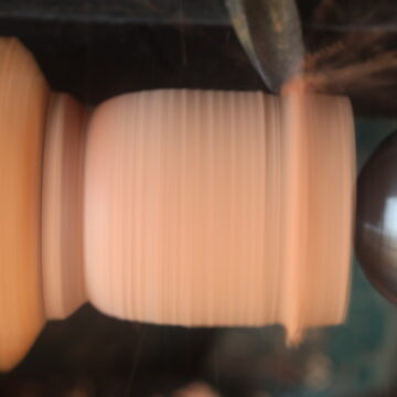 Wood Lathe Machine Wood Turning Process