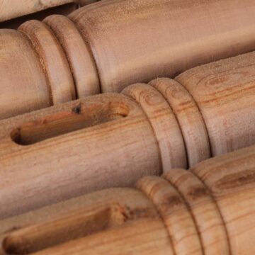 Wood Lathe Machine Cutting and Shaping Satisfying Woodworking Process and Craftsmanship