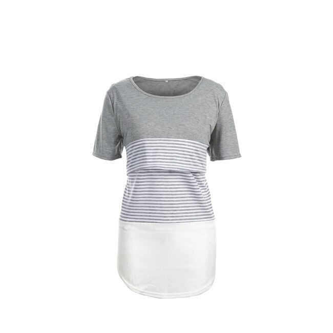 Women's Maternity Striped T-Shirt