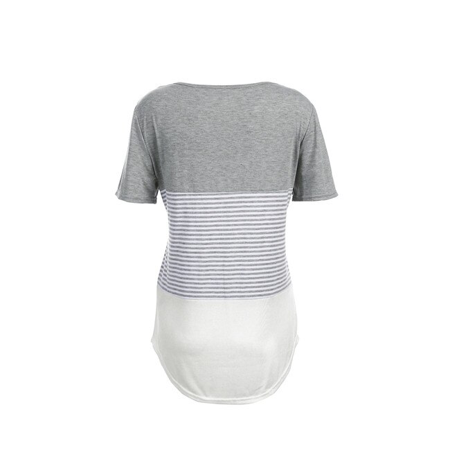 Women's Maternity Striped T-Shirt