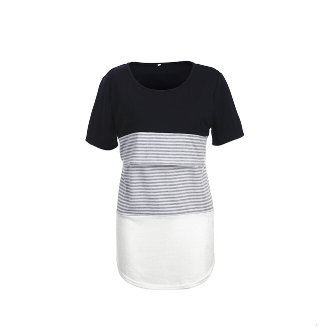 Women's Maternity Striped T-Shirt