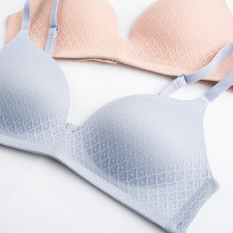 Set of Two Women's Wireless Bras