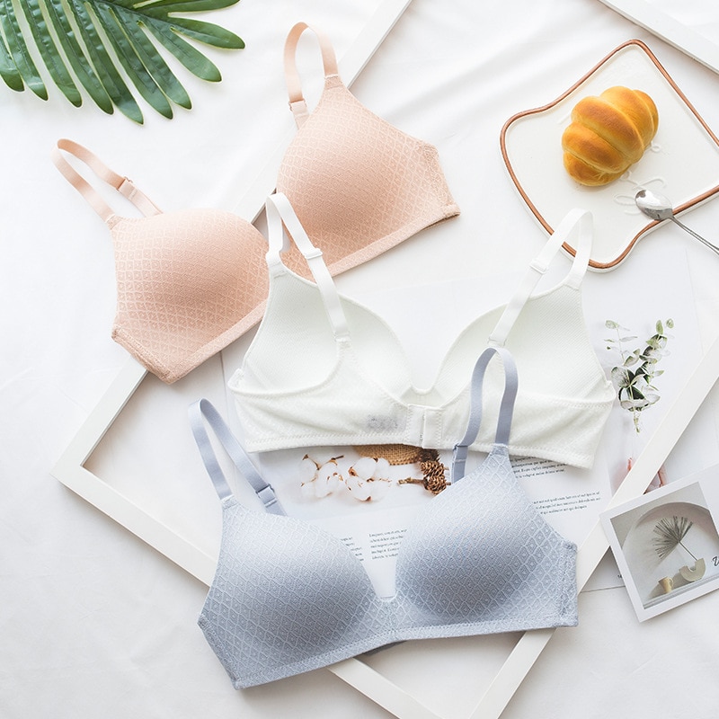 Set of Two Women's Wireless Bras