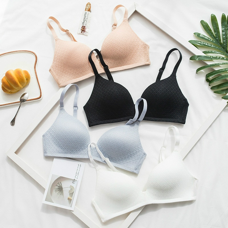 Set of Two Women's Wireless Bras