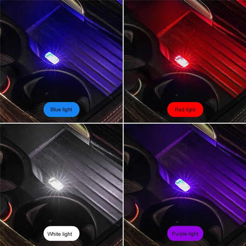 Compact USB Car Interior Ambient Light